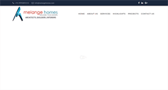 Desktop Screenshot of melangehomes.com